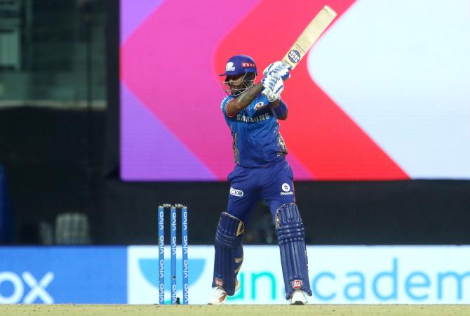 Suryakumar Yadav top-scored for Mumbai Indians, with 56 off 36 balls