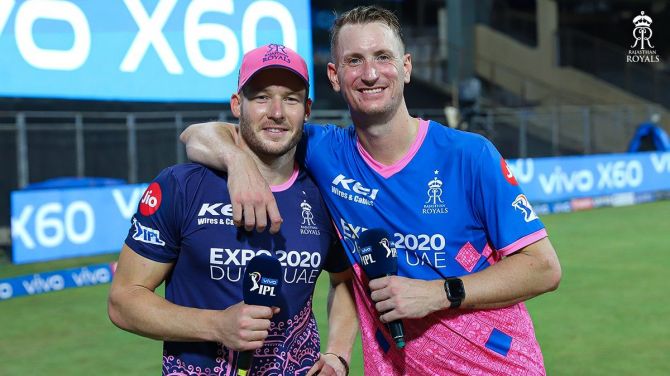 South African duo David Miller and Chris Morris put on scintillating batting performances to help Rajasthan Royals beat Delhi Capitals and register their first win of this IPL campaign.