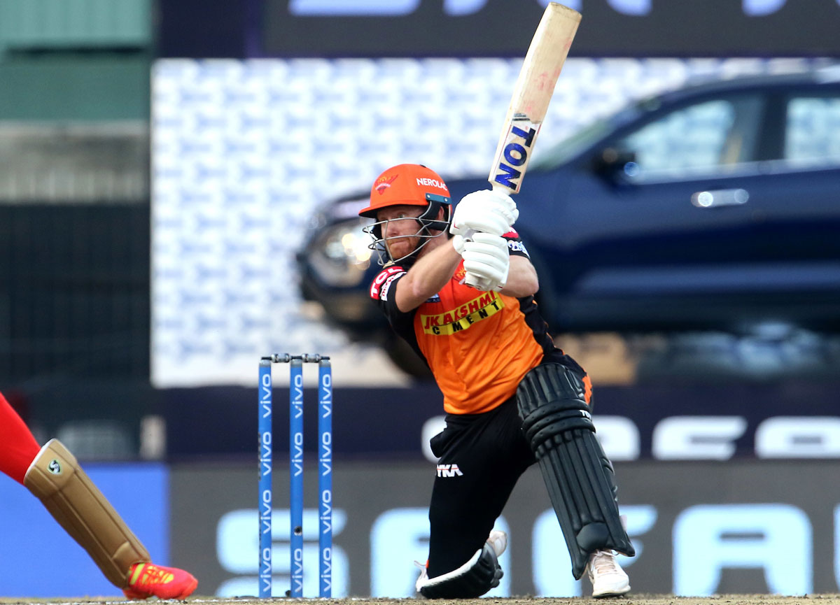 Jonny Bairstow hit an unbeaten 63 off 56 balls as SunRisers won easily 