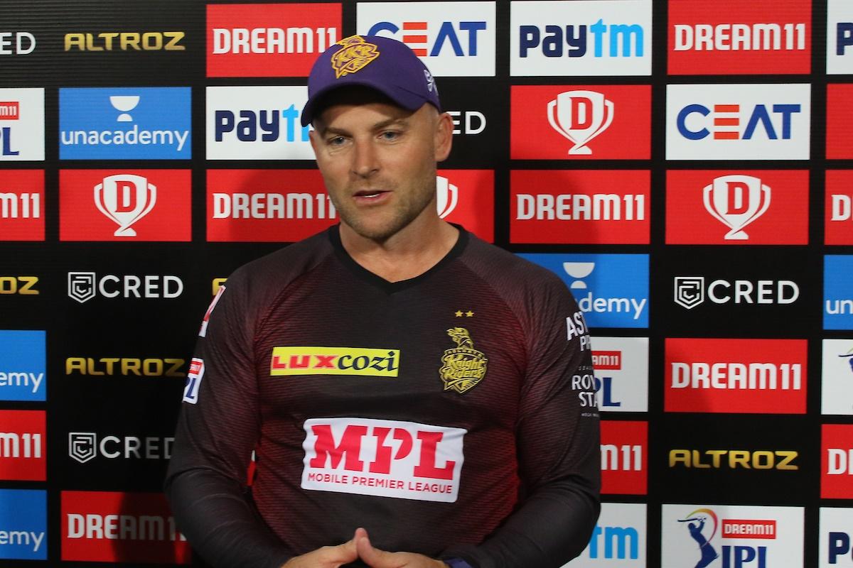 Kolkata Knight Riders head coach Brendon McCullum  