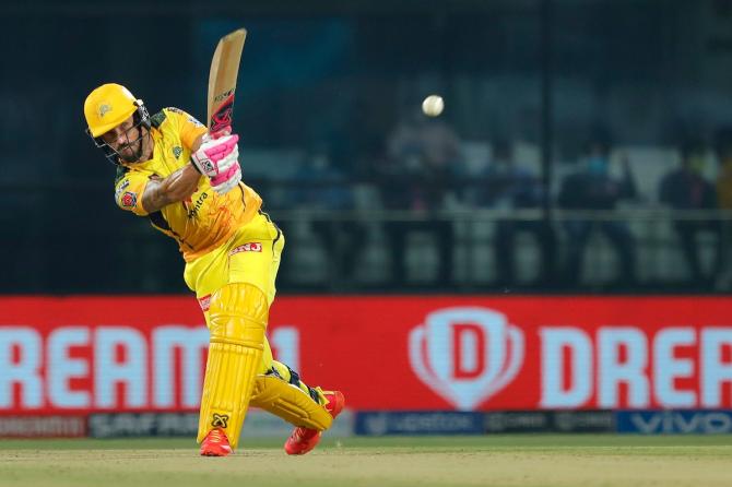 Faf du Plessis scored an unbeaten 56 off 38 balls