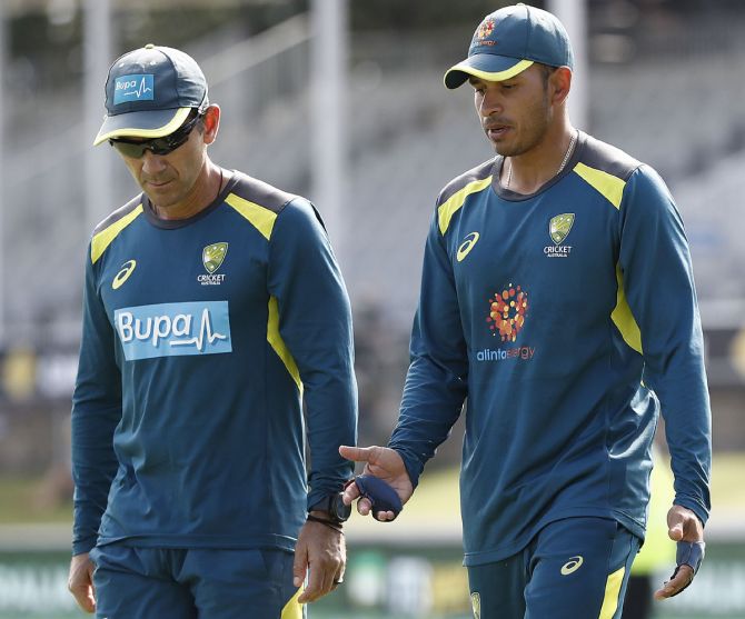 Usman Khawaja had backed Justin Langer back in August 2021 when Langer's position came under heavy scrutiny amid dressing room leaks about his intensity and mood swings not going down well with players