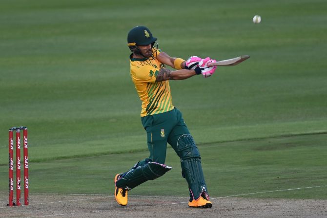 South Africa batsman Faf du Plessis 