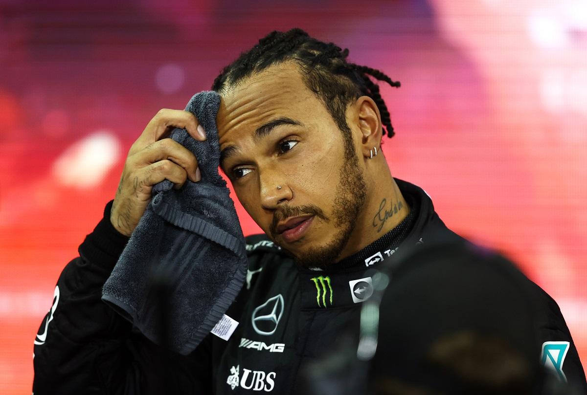 Mercedes' Lewis Hamilton fell inches short of his eighth title.