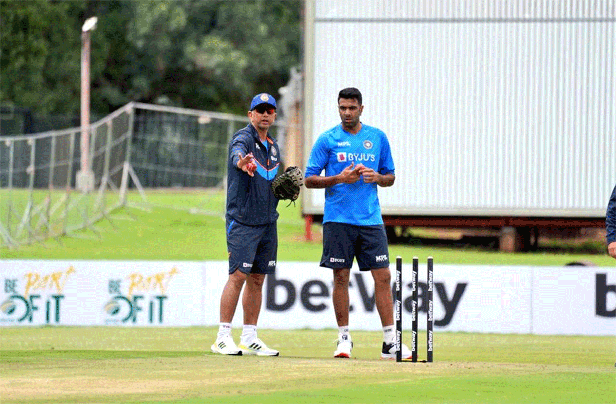 Rahul Dravid and Ravichandran Ashwin