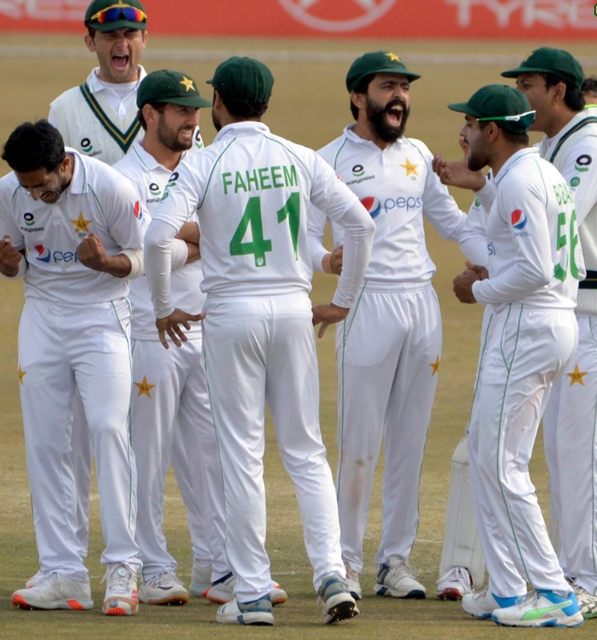 Pakistan players