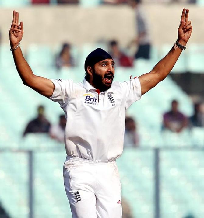 England left-arm spinner Monty Panesar