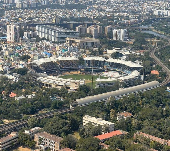 Modi at Chepauk