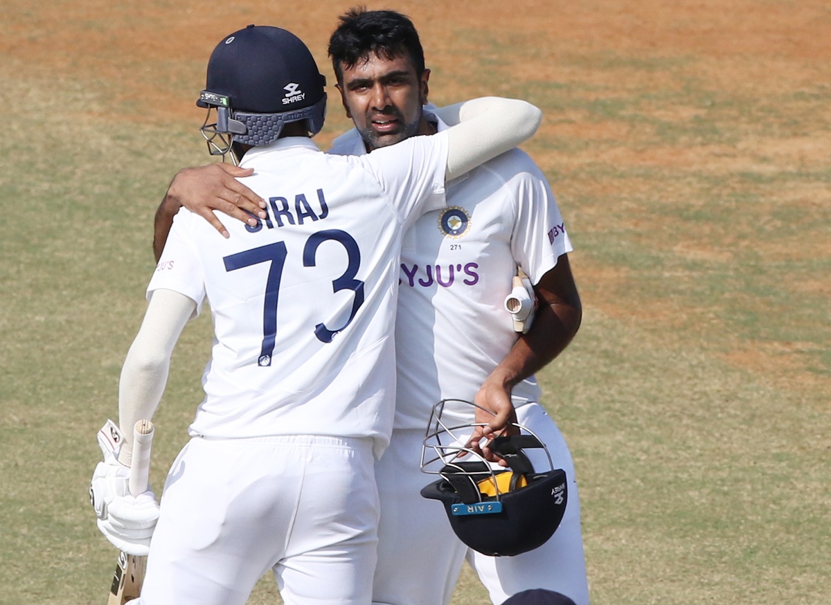 Ravichandran Ashwin scored a century and took eight wickets in the 2nd Test in Chennai