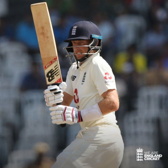 Joe Root scored a stoic 33 before falling to Axar Patel