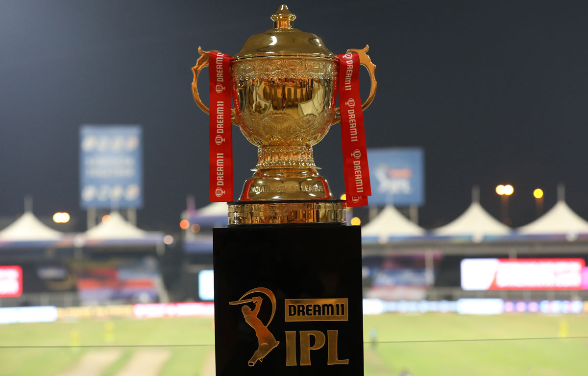 The Indian Premier League trophy