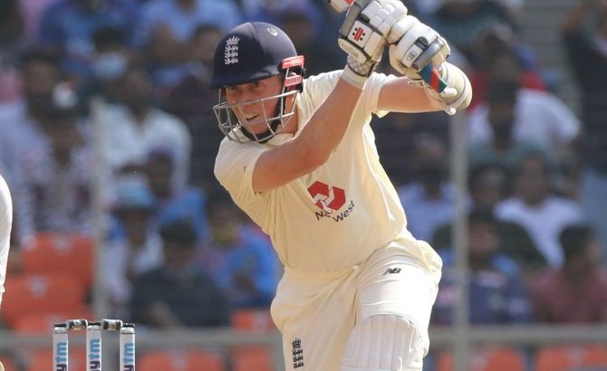 England opener Zak Crawley scored 53 on his return to Test cricket after missing the first two Tests with a wrist injury
