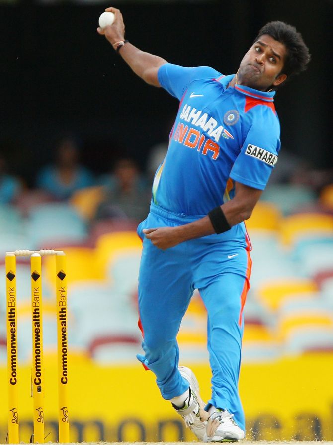 Ex-India pacer Vinay Kumar calls it quits - Rediff Cricket