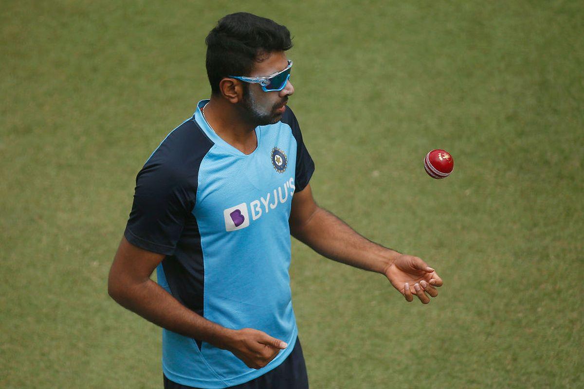 Ravichandran Ashwin at a training session at the MCG on December 23, 2020.