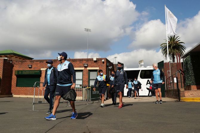 The Indian players have been put under hotel quarantine in Sydney, the venue for the ongoing third Test, and skipper Ajinkya Rahane made his displeasure evident when he spoke how it was 'challenging to stay in hotel when outside city looked normal'.