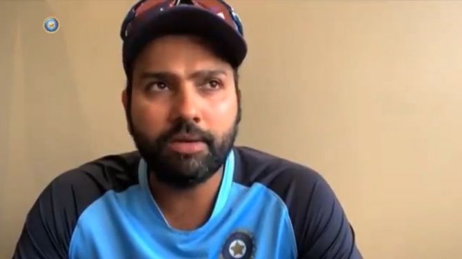 Rohit Sharma revealed how he studied the Australian bowlers while in isolation