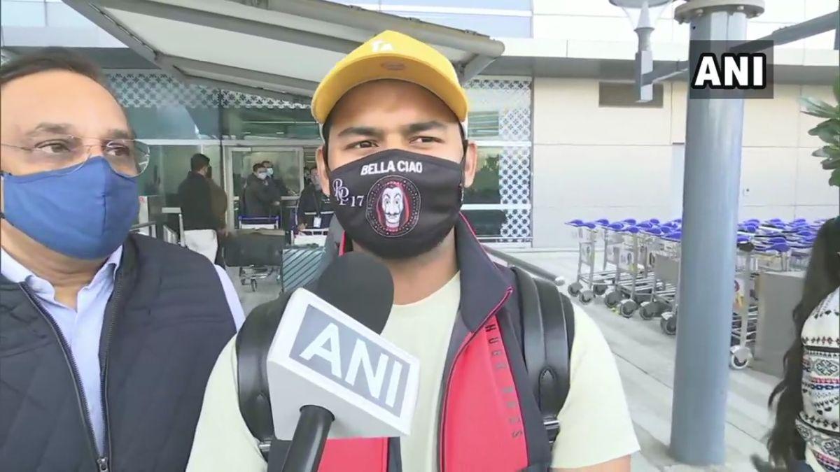 Rishabh Pant arrives in Delhi