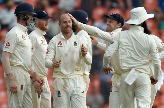 England spinner Jack Leach took 5 wickets in the first Test against Sri Lanka in Galle last week to help England take a 1-0 series lead over Sri Lanka. Swann expects Leach to come good on India's spin-friendly wickets.