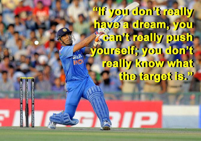 Dhoni quotes 