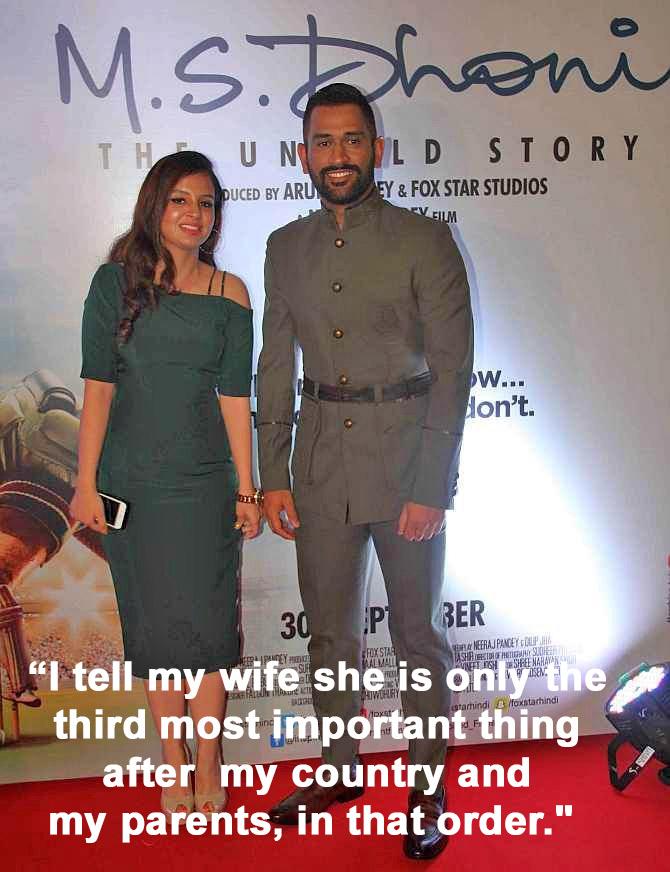 MS Dhoni quotes