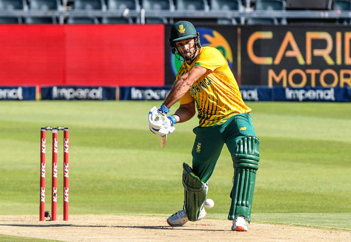 Janneman Malan struck 16 fours and six sides in his 169-ball stay at the crease, falling 11 runs short of Gary Kirsten’s South Africa record of 188 not out against the United Arab Emirates in the 1996 Cricket World Cup.