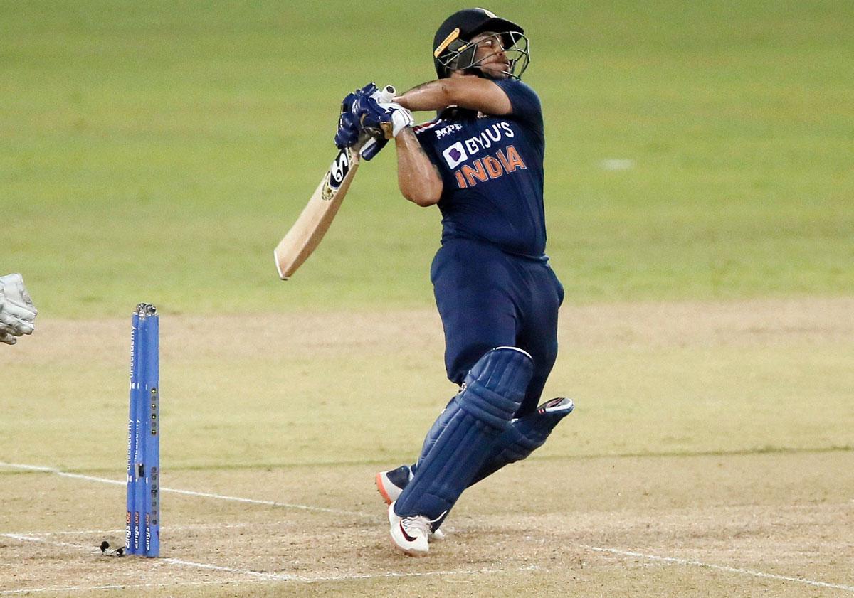 The 23-year-old Ishan Kishan has played two ODIs, scoring 60 runs with a best of 59.