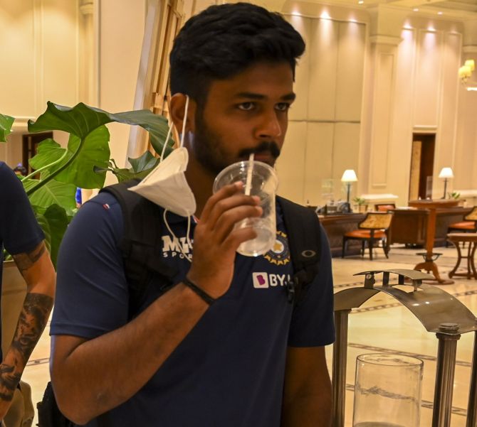 According to ANI, Sanju Samson was relieved after KL Rahul joined the squad on Thursday