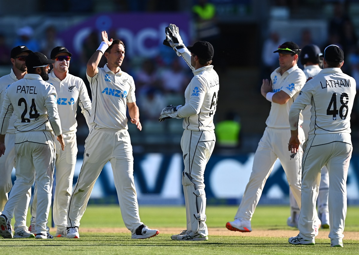 Trent Boult, who missed the first Test, has had a decent outing in the 2nd Test against England in Birmingham