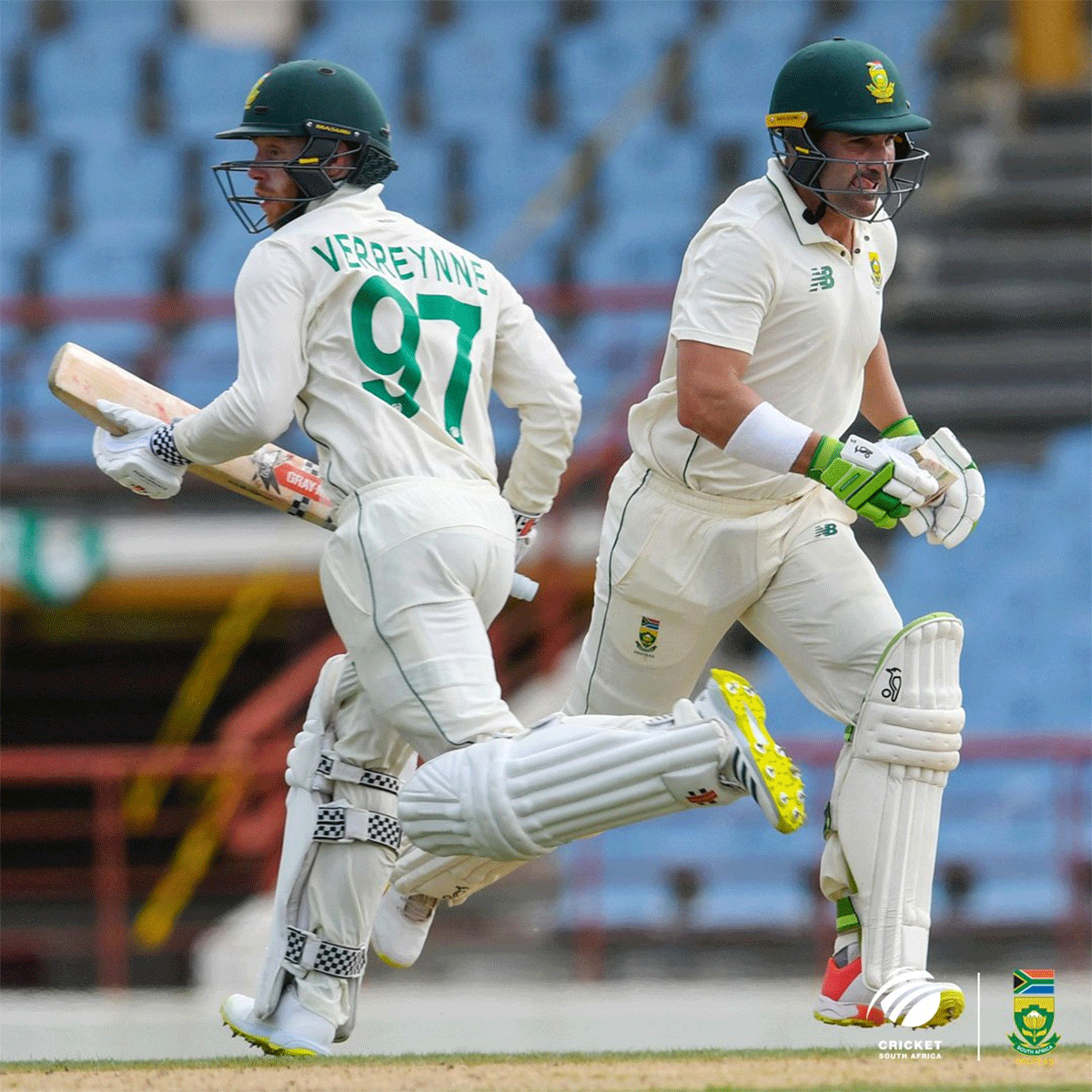 Dean Elgar scored 87 runs with Kyle Verreynne for the fourth wicket as they clawed back matters and then had a 79-run partnership with De Kock.