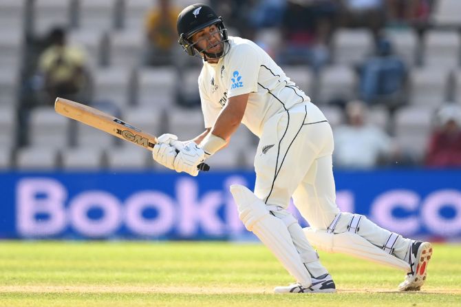 Ross Taylor was a picture of confidence during his 100-ball 47