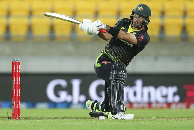 Glenn Maxwell has recovered from ankle soreness from the leg injury he suffered at a friend's birthday party last year.