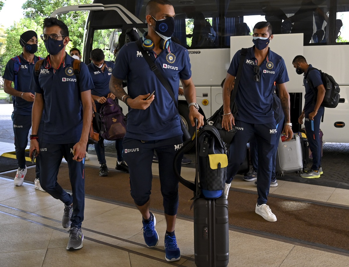 Hardik Pandya posted this picture on his Instagram stories on reaching Sri Lanka on Monday