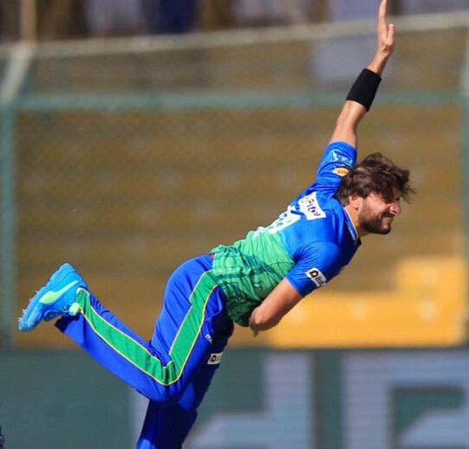 Multan Sulltans' Shahid Afridi played four matches of the Karachi leg of the franchise in PSL 6