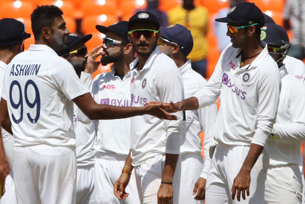 India players celebrate a wicket. Talking cricket has helped players understand each other better.