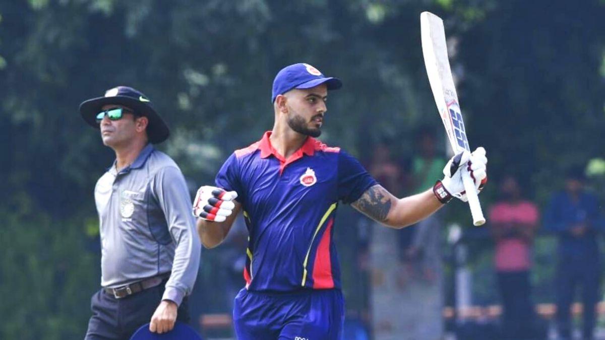 Delhi's Nitish Rana scored 81 in the pre-quarterfinals against Uttarakhand on Sunday