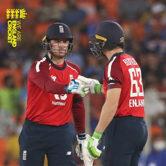 Jason Roy and Jos Buttler struck a 72-run opening partnership