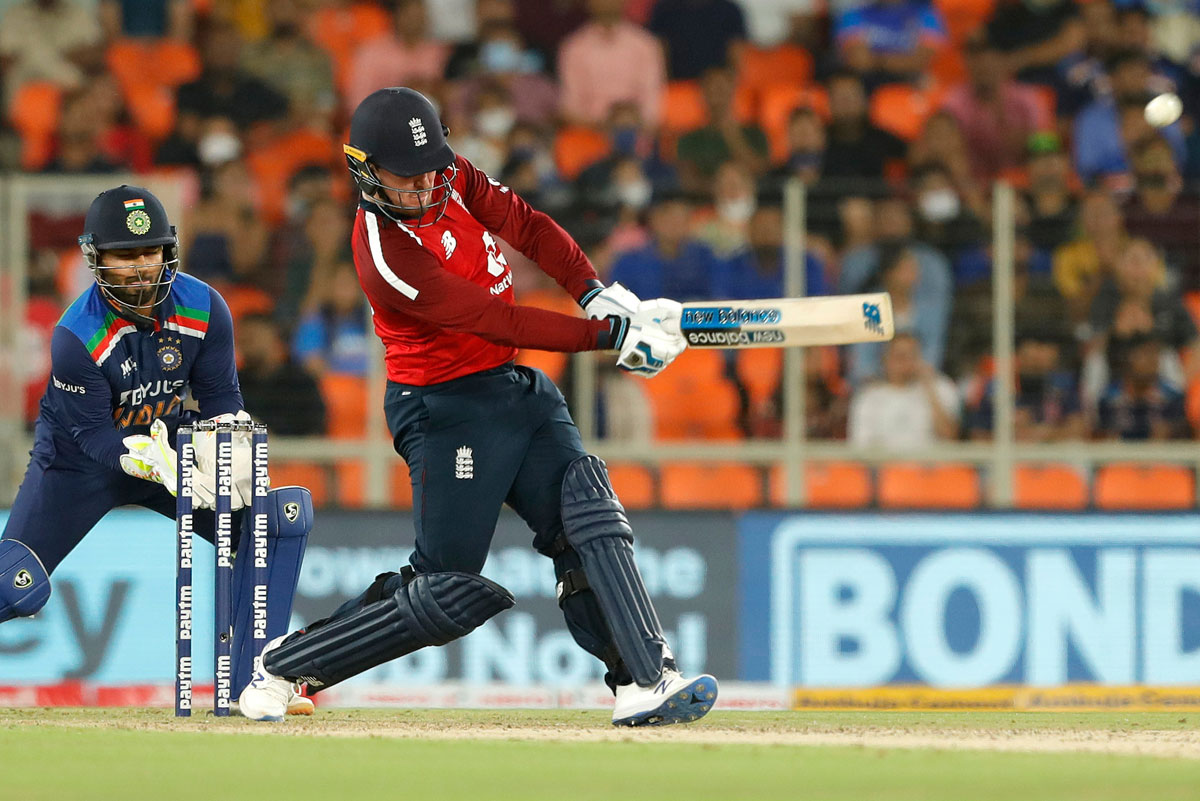 Jason Roy was England's top-scorer with 46 off 35 balls