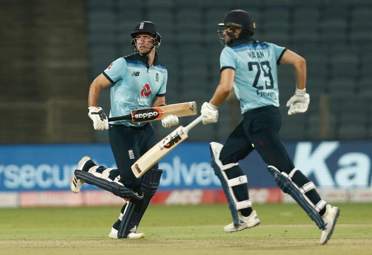 England's Liam Livingstone and Dawid Malan took England home after a brief wobble