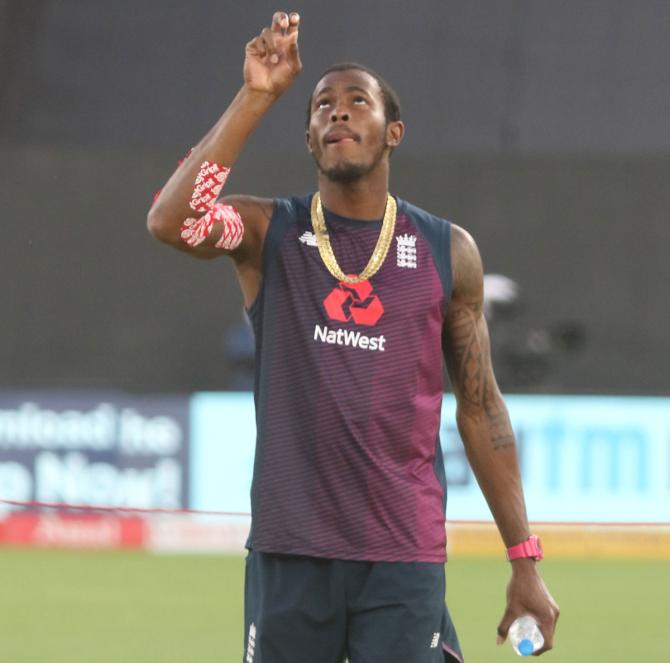 Jofra Archer also had surgery in March to remove a glass fragment from a tendon in his right hand, an injury he sustained in January when an attempt to clean his fish tank went wrong.