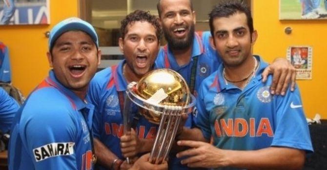 Piyush Chawla and Sachin Tendulkar were teammates at the 2011 World Cup