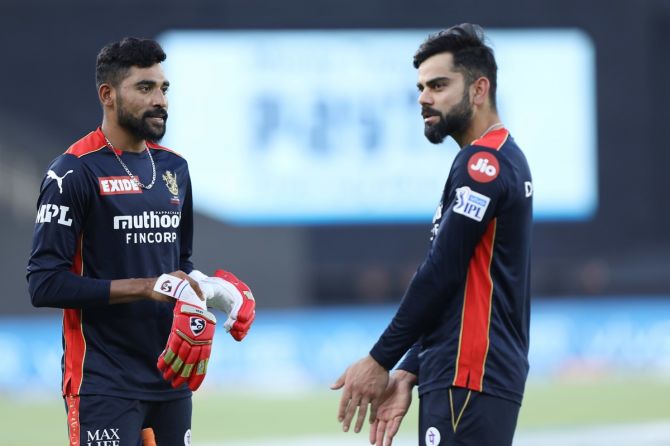 Mohammed Siraj's worst performance came against Kolkata Knight Riders when he was hit for five sixes and 36 runs in 2.2 overs, which included two beamers, forcing captain Virat Kohli to take him off bowling.