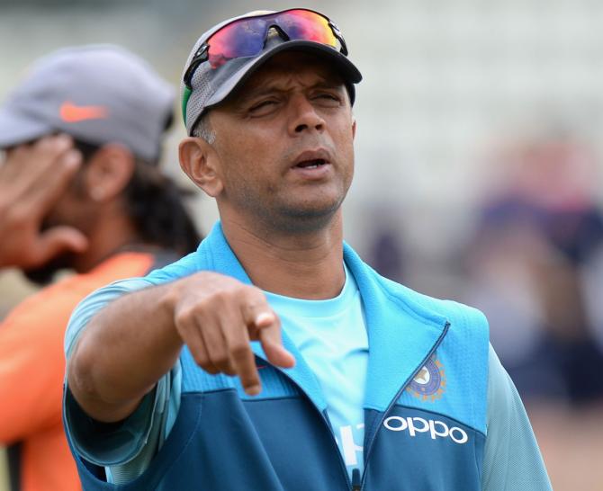 Rahul Dravid will coach the limited overs side in Sri Lanka