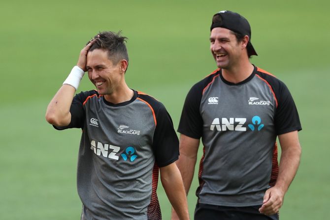 New Zealand pacers Trent Boult and Colin de Grandhomme decided to skip the upcoming tour of India because of having stayed extended periods in multiple bio-bubbles.