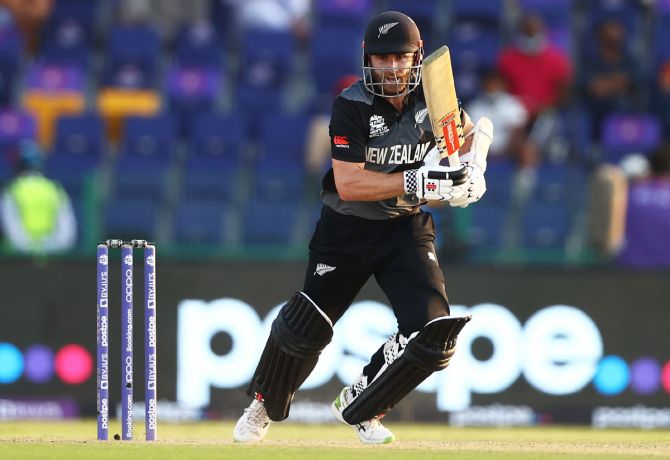 Captain Kane Williamson led New Zealand's chase with a well-calculated unbeaten 40 off 42 balls in the T20 World Cup Super 12s match against Afghanistan, at Sheikh Zayed Stadium in Abu Dhabi, on Sunday.