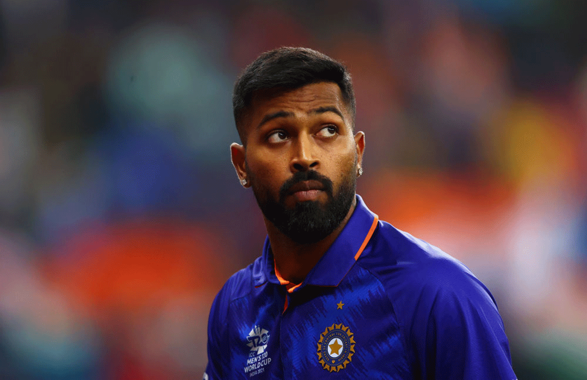 India's main all-rounder Hardik Pandya struggled with the bat while bowling two lacklustre overs against the Kiwis during the ICC Men's T20 World Cup