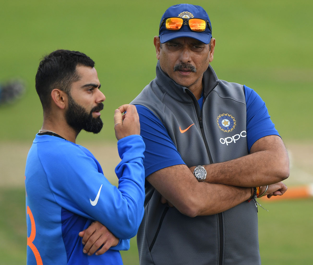 Virat Kohli and Ravi Shastri