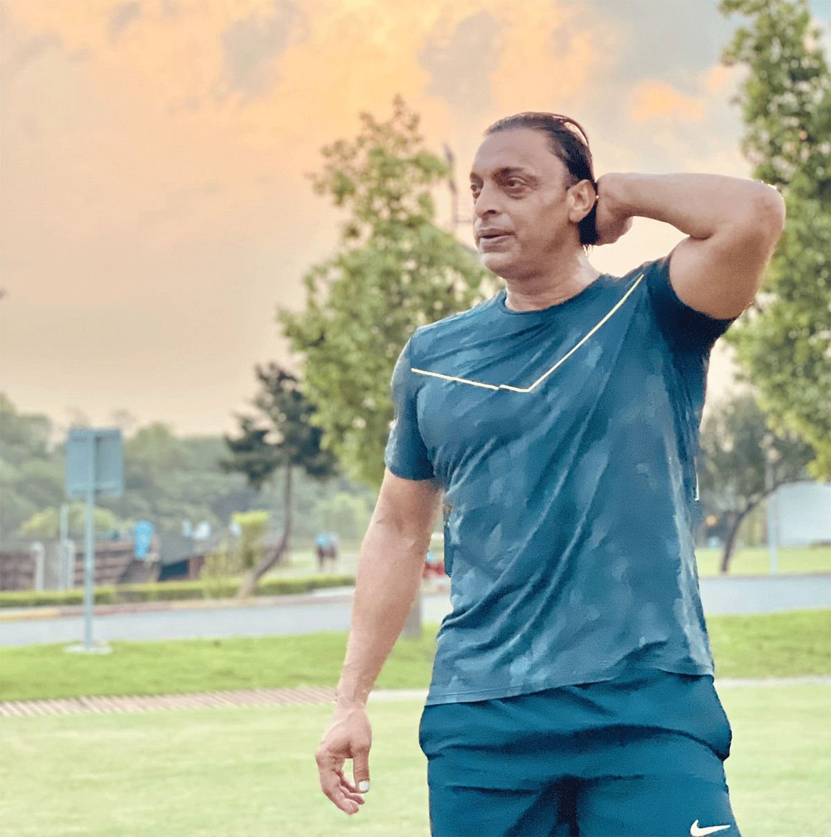 Shoaib Akhtar, 46, underwent a reconstruction knee surgery in Melbourne in 2019.