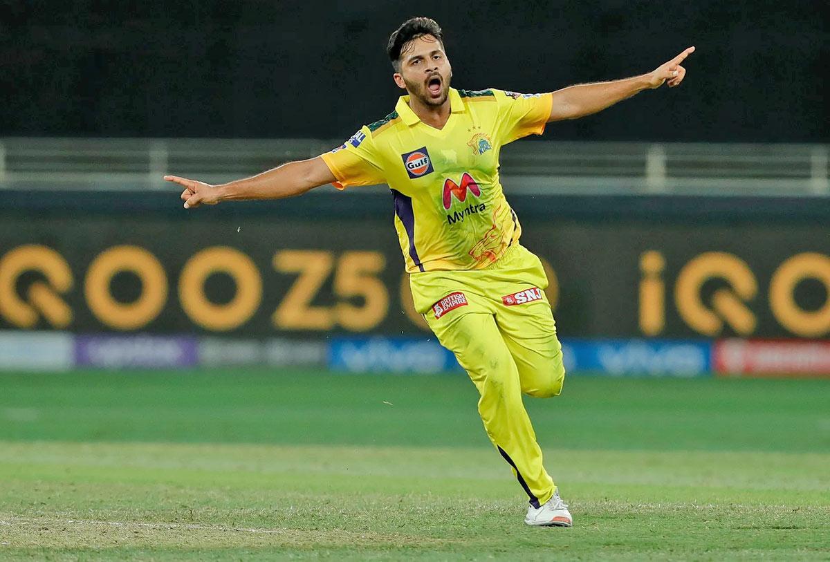 IPL 2021: How Shardul Thakur Celebrates A Wicket - Rediff Cricket