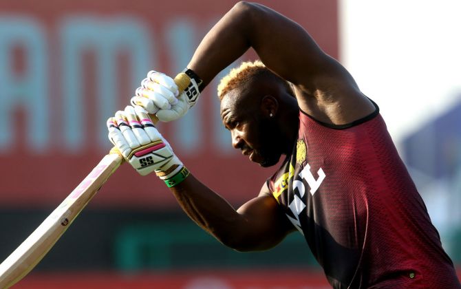 Andre Russell hasn't made himself available for selection as the star all-rounder -- along with Sunil Narine -- is currently playing the Hundred