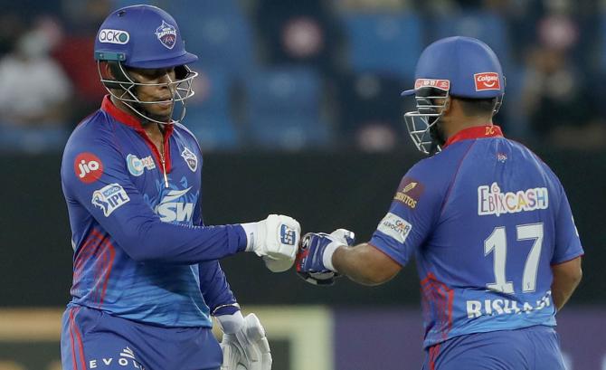 Rishabh Pant and Shimron Hetmyer's 83-run partnership put Delhi Capitals back on track